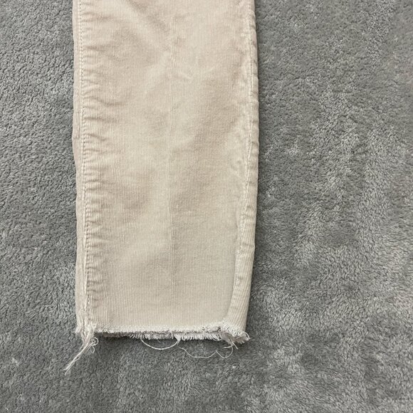 MOTHER Jeans Womens Size 26 Looker Ankle Fray Grey Mist Wash USA Made - Picture 2 of 16